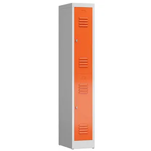 ClassiX Spind X-520214 - Robuster Spind mit Drehriegelschloss - Werkstatteinrichtung mit 1 Abteil und 2 Fächern, ideal für Ordnung und Sicherheit. Aus stabilem Stahlblech, pulverbeschichtet und mit 3 Jahren Garantie.