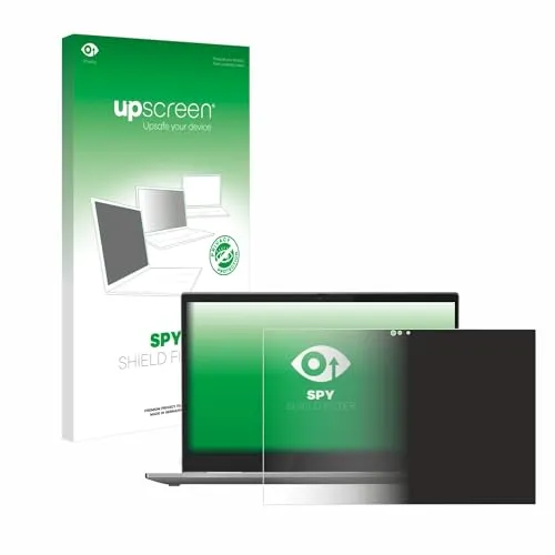upscreen Blickschutzfilter für Lenovo ThinkPad X1 Yoga (4. Gen.) - Displayschutz für tragbare Computer, schützt Ihre Privatsphäre mit 60° Grad Blickschutz und reduziert Blaulicht-Emissionen um bis zu 60%, ideal für augenschonendes Arbeiten.