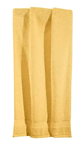 Erwin Müller Handtuch Friedrichshafen 100% Baumwolle gelb Größe 50x100 cm - Premium-Qualität, unvergleichlich saugfähig, hautsympathisch, formstabil (weitere Farben)
