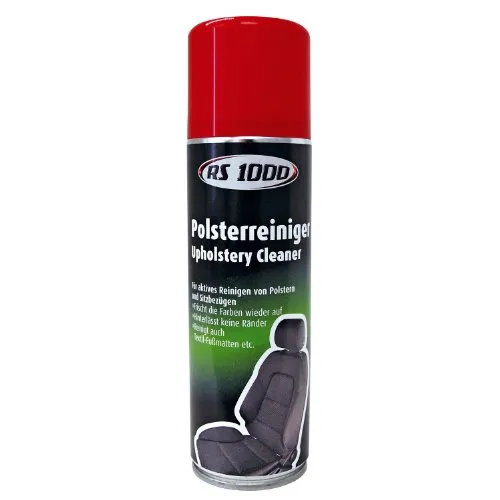RS1000 57345 Polsterreiniger 300 ml - Autopflege & Motorradpflege, ideal zur aktiven Reinigung von Polstern, Textil-Fußmatten und Teppichen - frischt Farben auf und hinterlässt keine Ränder.