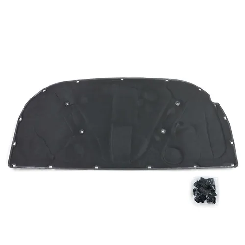Dämmung Dämmmatte Motorhaube mit Clipse für Audi A4 B6 Limousine Avant 00-04