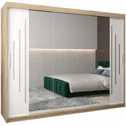 SCHWEBETÜRENSCHRANK 200/250/62 3-türig
