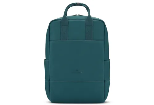 Johnny Urban Hailey Rucksack Damen Blau - Tagesrucksack mit gepolstertem 14 Zoll Laptopfach, wasserabweisend und ideal für Uni, Business oder Schule. Hoher Tragekomfort dank atmungsaktivem Mesh-Material.