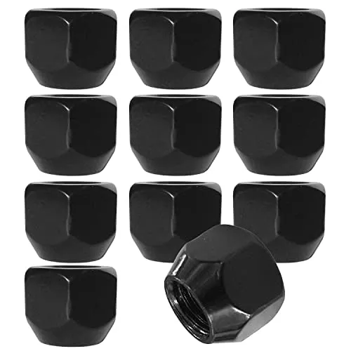 10x Offene Radmutter M12x1,5 Kegelbund ohne Bund 60° SW 19mm kompatibel mit Volvo C30 C70 S40 S70 V40 V50