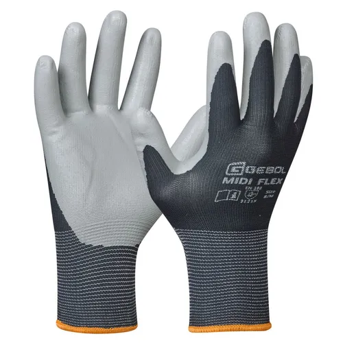 Gebol Handschuh Midi Flex in schwarz von GEBOL