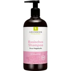 GREENDOOR Basisches Shampoo Rose Hagebutte