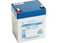 Bleiakku - Akku Powersonic PS 1242 - Powersonic PS1242 - Powersonic PS-1242 - 12V 4,5Ah - Rechargeable Sealed Lead Acid (SLA) Battery - AGM / Blei Vlies