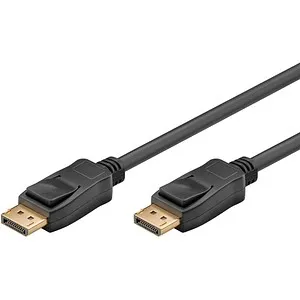goobay DisplayPort 1.4 Kabel 1,0 m schwarz, 1 St.