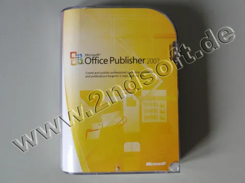 Publisher 2007, englisch