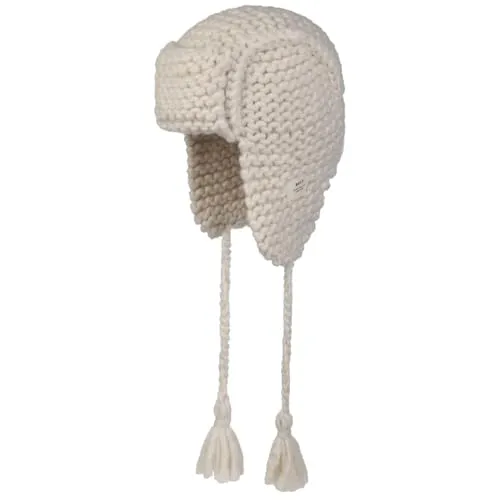 Barts Brubru Bomber Inkamütze - Strickmütze für Kinder und Erwachsene - Nachhaltige Strickmütze mit Umschlag und hochbindbaren Ohrenklappen. Ideal für kalte Herbst- und Wintertage. Einheitsgröße (ca. 55-60 cm) und stylisches Zopfmuster.