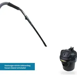 MisterVac Staubsaugerdüse Flexdüse flexible Fugendüse  kompatibel mit Kärcher AD 2 Aschesauger 1.629-711.0