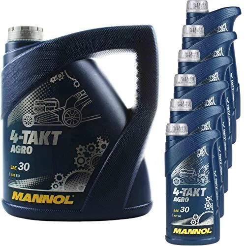 Liter Orignal MANNOL Motoröl SAE 30 4-TAKT AGRO API SG 11191935 10