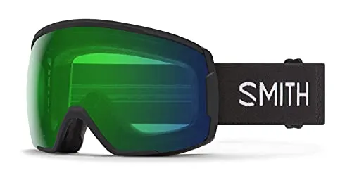 Smith Proxy Black 2021 - ChromaPop Everyday Green Mirror - Herren & Unisex Skibrille mit ChromaPop Scheiben für verbesserte Kontrastwahrnehmung und natürliche Farben, ideal für Skifahrer, die Wert auf Qualität und Komfort legen.