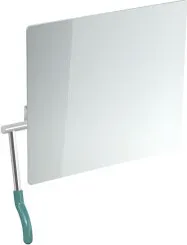 HEWI 802.01.100L 55 Kippspiegel, Hebel links, von HEWI
