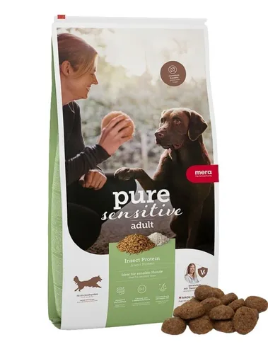 mera Pure Sensitive Insect Protein Trockenfutter für Hunde