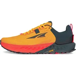 Altra Herren Timp 5 Trailrunningschuh - 46 - ORANGE/TEAL - Laufschuhe mit herausragendem Grip und Komfort für anspruchsvolle Trails. Die Vibram® Megagrip-Außensohle sorgt für sicheren Halt auf jedem Untergrund.