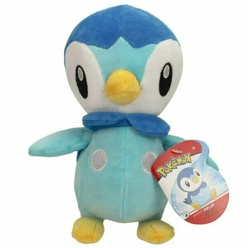 Pokémon PKW1931 - 20 cm Plüsch Plinfa, offizielles Pokémon Kuscheltier für Fans ab 2 Jahren