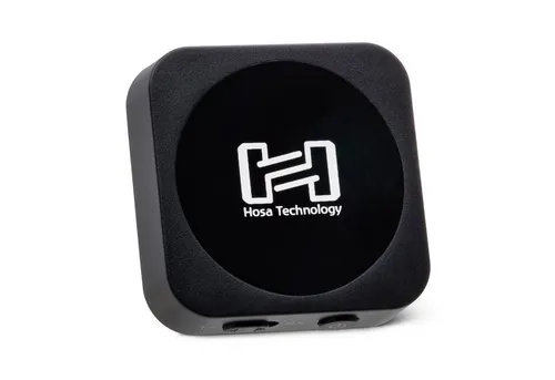 Hosa Bluetooth Adapter IBT402 Audio Receiver Transmitter - Schwarz