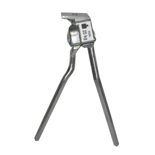 Pletscher SZ1P-9GO-00000S Zweibeinständer Alu Esge silber S von PLETSCHER