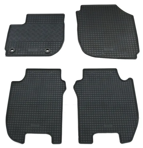 AD Tuning RI903423 Gummifußmatten Set, 4-teilig, Gummi Fußmatten