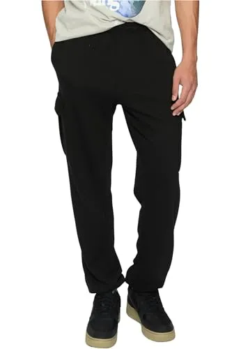 Urban Classics Herren Sporthose Light Terry Wide Cargo Sweatpants - Sport – Jogginghosen für Herren, mit Cargo-Taschen und Loose Fit für maximalen Komfort im urbanen Lifestyle, ideal für Freizeit und Fitness.
