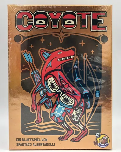 COYOTE | Bluffspiel Familienspiel Partyspiel für 3-6 Spieler ab 10 Jahren Deluxe