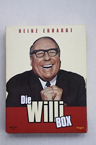Heinz Erhardt - Die Willi-Box [4 DVDs] - Filme, lustige Sammlung mit Heinz Erhardt, ideal für die ganze Familie und freigegeben ab 6 Jahren.