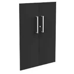 Kerkmann Prime Türen anthrazit 106,0 cm - Büromöbelprogramme mit elegantem Design und robusten, melaminharzbeschichteten Oberflächen. Ideal für die Umwandlung von Regalen in stilvolle Schränke.