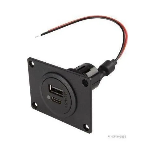 Herth+buss Elparts Steckdose 51306867 - Hochwertige Steckdose für Fahrzeuge, ideal für zuverlässige Stromversorgung und einfache Installation in Ihrem Auto.