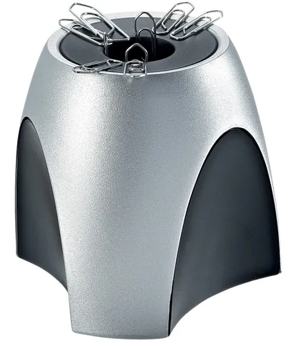 HAN Klammernspender DELTA Kunststoff silber/schwarz