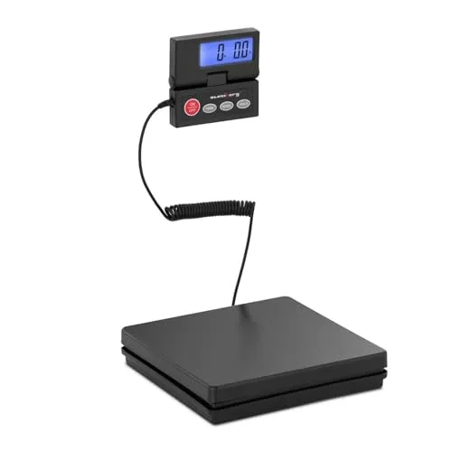 Steinberg-Systems Digitalwaage SBS-PT-50/2, 50kg - Industriewaagen & Zubehör mit präziser Ablesegenauigkeit von 2g, ideal für Pakete bis 50kg. Externes LCD-Display und vielseitige Wägeeinheiten machen das Messen einfach und flexibel.