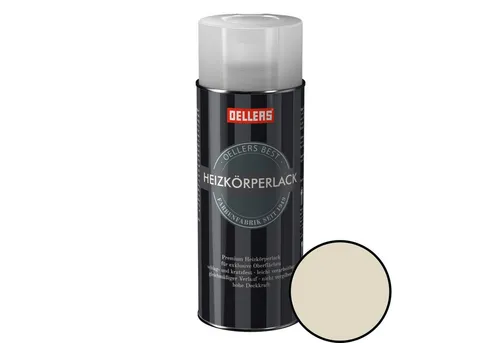 OELLERS Heizkörperlack Premium Sprühlack, 400 ml Heizkörperfarbe, Heizungslack, Heizungsfarbe