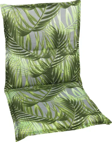 GO-DE Auflage Foglia - Grün, 50x6 cm - Sitzkissen & Auflagen - Hochwertige Auflage für Niederlehner, Made in Germany, mit Öko-Tex Standard 100 für besten Komfort und Sicherheit.