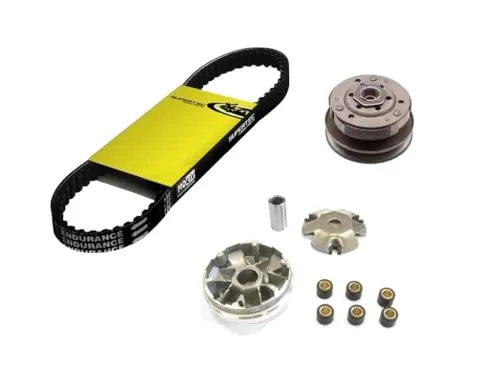 Variomatik + Keilriemen + Kupplung Set passend für Piaggio, Vespa, Gilera – NRG, Free, Runner 50ccm 2T