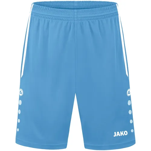 JAKO Sporthose Short Allround (Polyester-Interlock, ohne Innenslip) kurz hellblau Jungen
