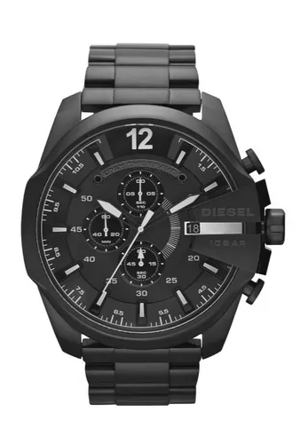Diesel Herrenchronograph DZ4283 - Edle Edelstahl-Armbanduhr - Wasserdicht bis 100M, mit gebürstetem Edelstahl-Gehäuse und sportlichem Design, perfekt für den Alltag und besondere Anlässe.