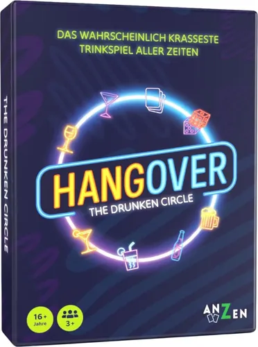 HANGOVER - The Drunken Circle Trinkspiel - Erlebe mit dem 