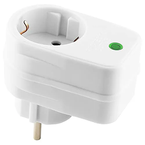 BestPlug Überspannungsschutz mit LED für Steckdose, weiß