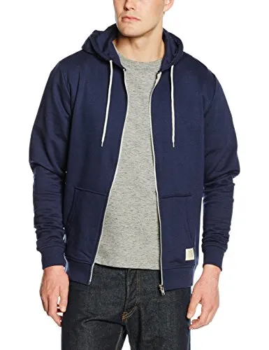 Blend 701628 Herren Sweatjacke - Bequeme Kapuzenjacke in Navy - Kapuzenpullover für Herren aus hochwertiger Baumwollmischung, kuscheliges Fleecefutter und praktische Taschen für höchsten Tragekomfort.