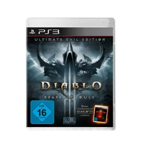 Diablo III - Ultimate Evil Edition - Games: Enthält Diablo III und die Reaper of Souls Erweiterung für ein episches Abenteuer gegen das Böse, solo oder mit bis zu 4 Spielern.