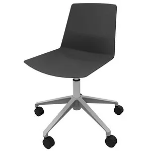 Quadrifoglio Besucherstuhl Clue OCLUEA01 GO dunkelgrau Kunststoff, 1 St.