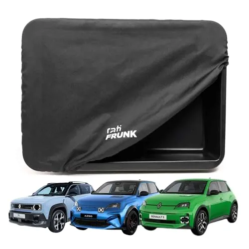 rati Frunk für Renault 4/5 E-Tech & Alpine A290 - Kfz-Kofferraum-Ordner mit erweitertem Front-Stauraum für Ladekabel & Zubehör. Perfekte Passgenauigkeit für Renault 4 E-Tech 2025-, Renault 5 E-Tech 2024- und Alpine A290 2024-.