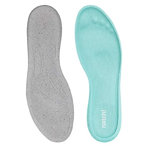 natch! RELAX - supersofte, flexible und leichte Einlegesohle für Sport und Freizeitschuhe, Größe 43, 1er Pack (1 Paar)