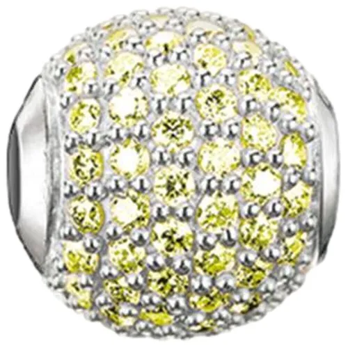 Thomas Sabo Karma Bead 925er Sterlingsilber Lucky Luz Zirkonia K0123-051-33
