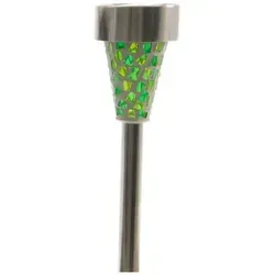 Solarbetriebene Garten-Glaslampe 28 cm