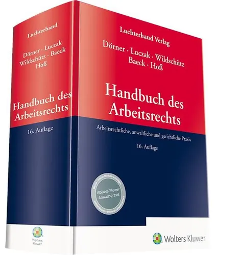 Handbuch des Arbeitsrechts Ulrich Baeck