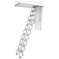 Roto Scherentreppe Exklusiv 2,50m max. Lichte Raumhöhe 120x60cm Rohbaumaß