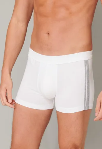 Schiesser Herren Boxershorts 95/5 Streifen Weiss in weiß von Schiesser