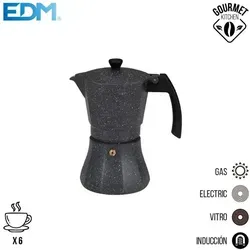 EDM Aluminium-Kaffeemaschine – 6 Tassen, Induktion