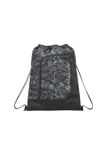 Satch Sportbeutel für Schule und Sport – 12 Liter mit Reißverschlussfach - Der Satch Sportbeutel ist ideal für Schule und Freizeit. Mit einem Clip für Rucksackbefestigung, wasserabweisend und aus recycelten Materialien – perfekt für aktive Kids!